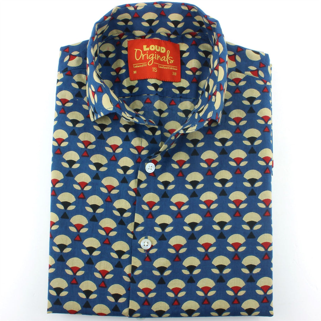 Tailored Fit Short Sleeve Shirt - Parachute Pyramids
