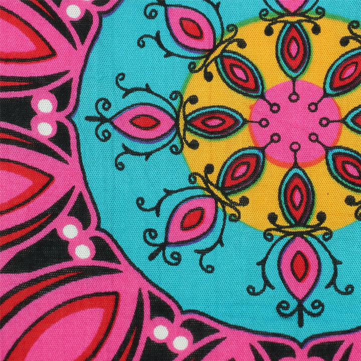 Regular Fit Long Sleeve Shirt - Carnival Mandala