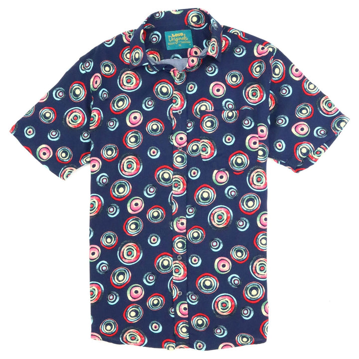Regular Fit Short Sleeve Shirt - Galaxy Dot