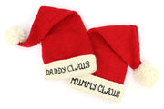 Hand Knitted Wool Christmas Beanie Hat - Daddy Claus