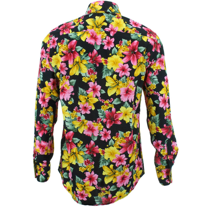 Regular Fit Long Sleeve Shirt - Lilies