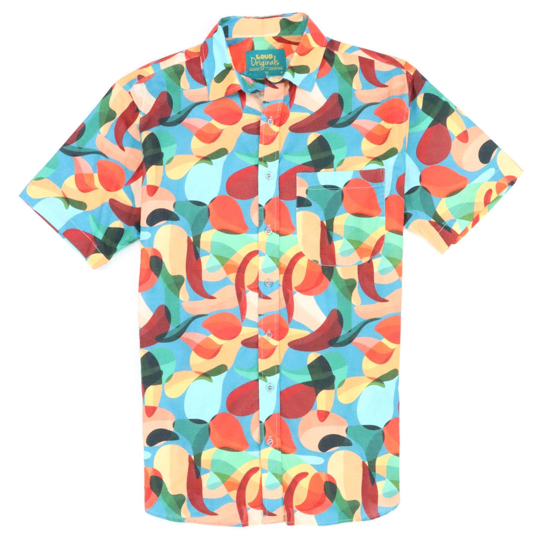 Regular Fit Short Sleeve Shirt - Pop Splash
