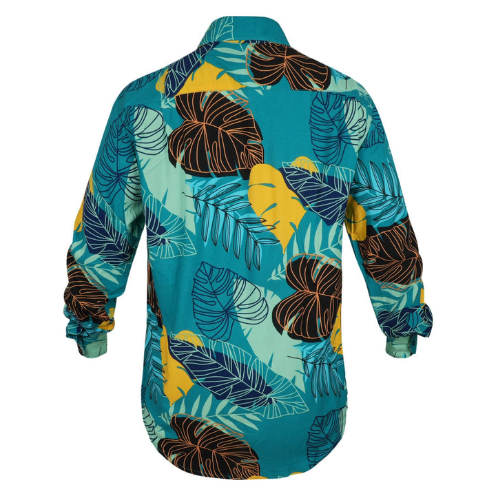 Regular Fit Long Sleeve Shirt - Island Breeze