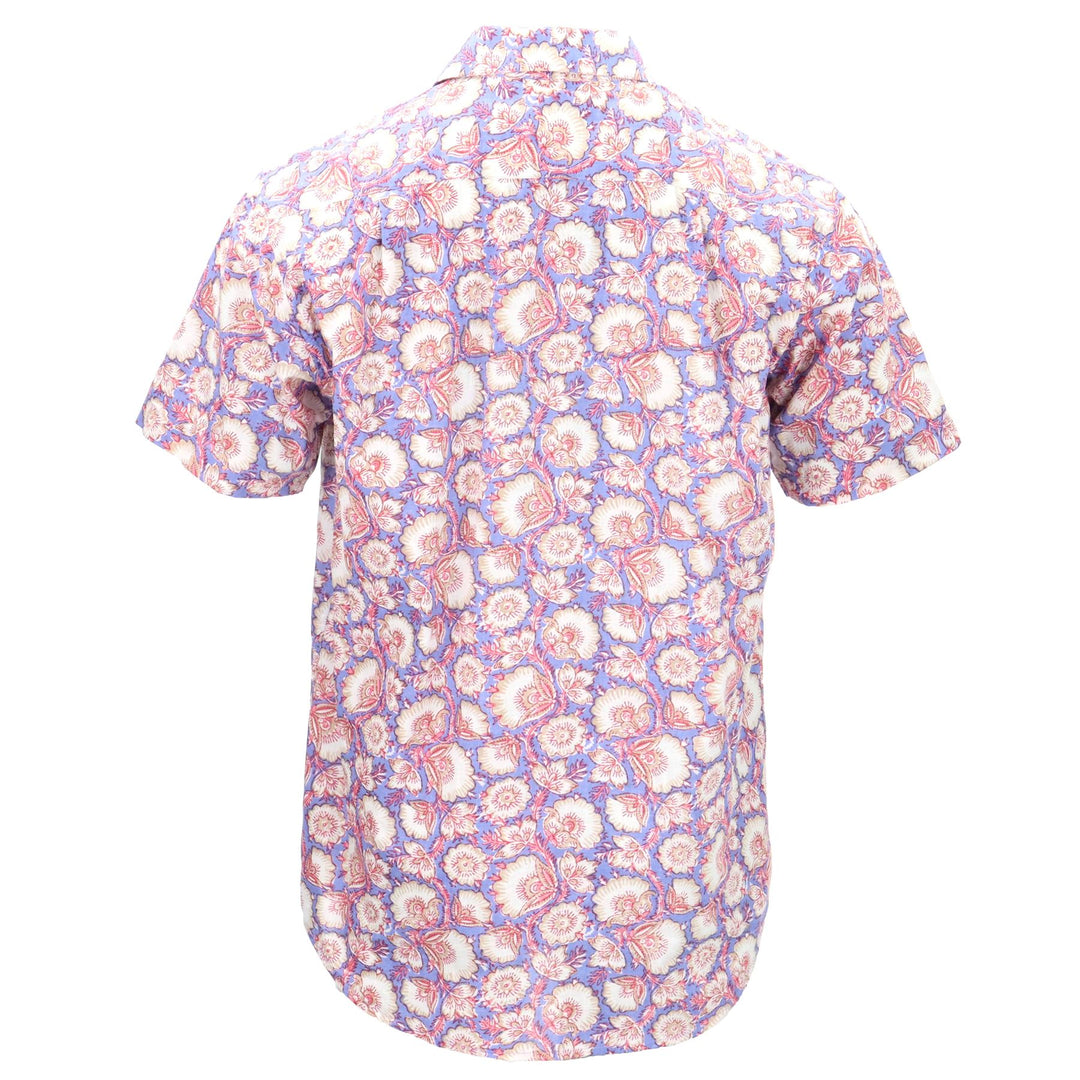 Regular Fit Short Sleeve Shirt - Lavender Drift