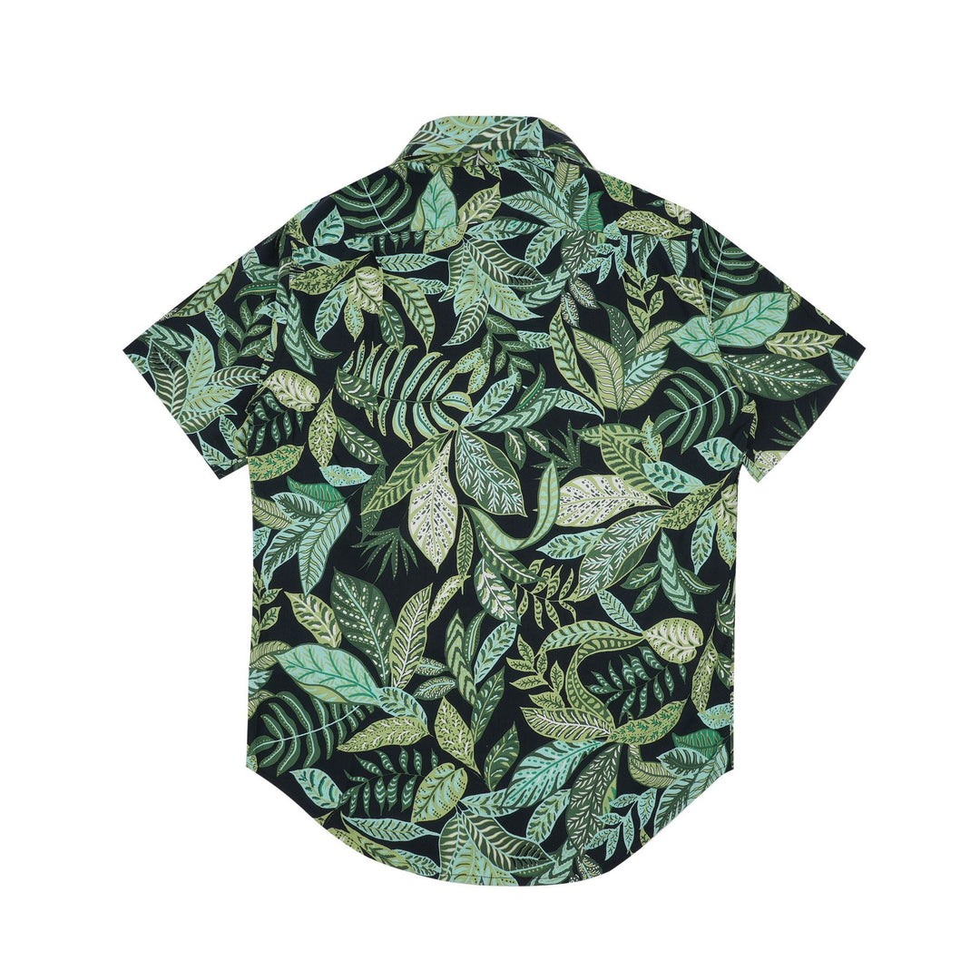 Regular Fit Short Sleeve Shirt - Tropical Woodland