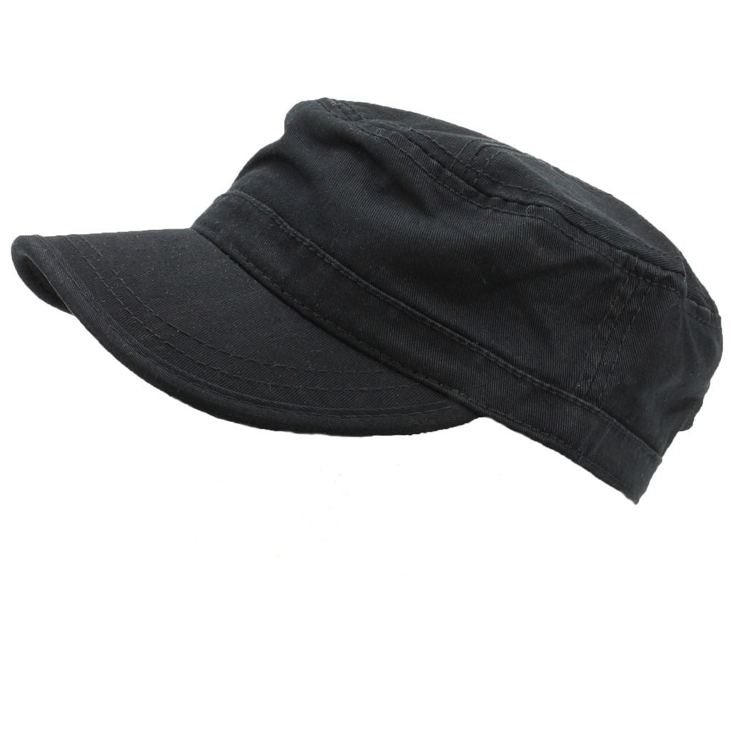 Military Cap - Black