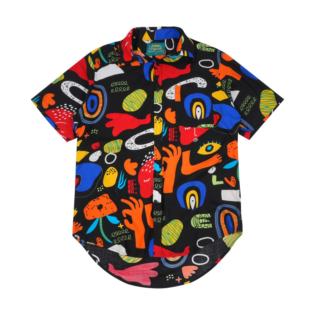Regular Fit Short Sleeve Shirt - Cosmic Pop