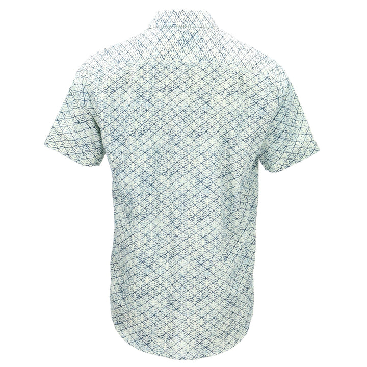 Regular Fit Short Sleeve Shirt - Ocean Breeze
