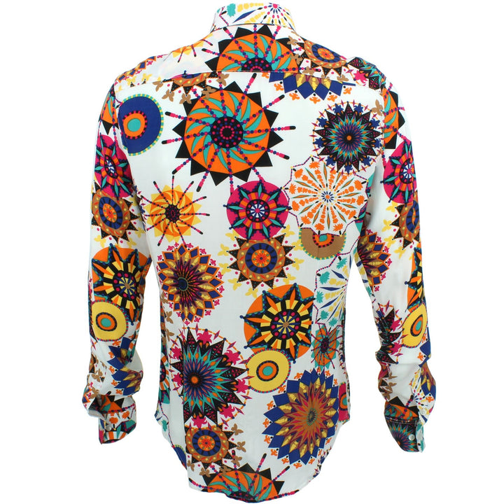 Slim Fit Long Sleeve Shirt - Carnival Suzani