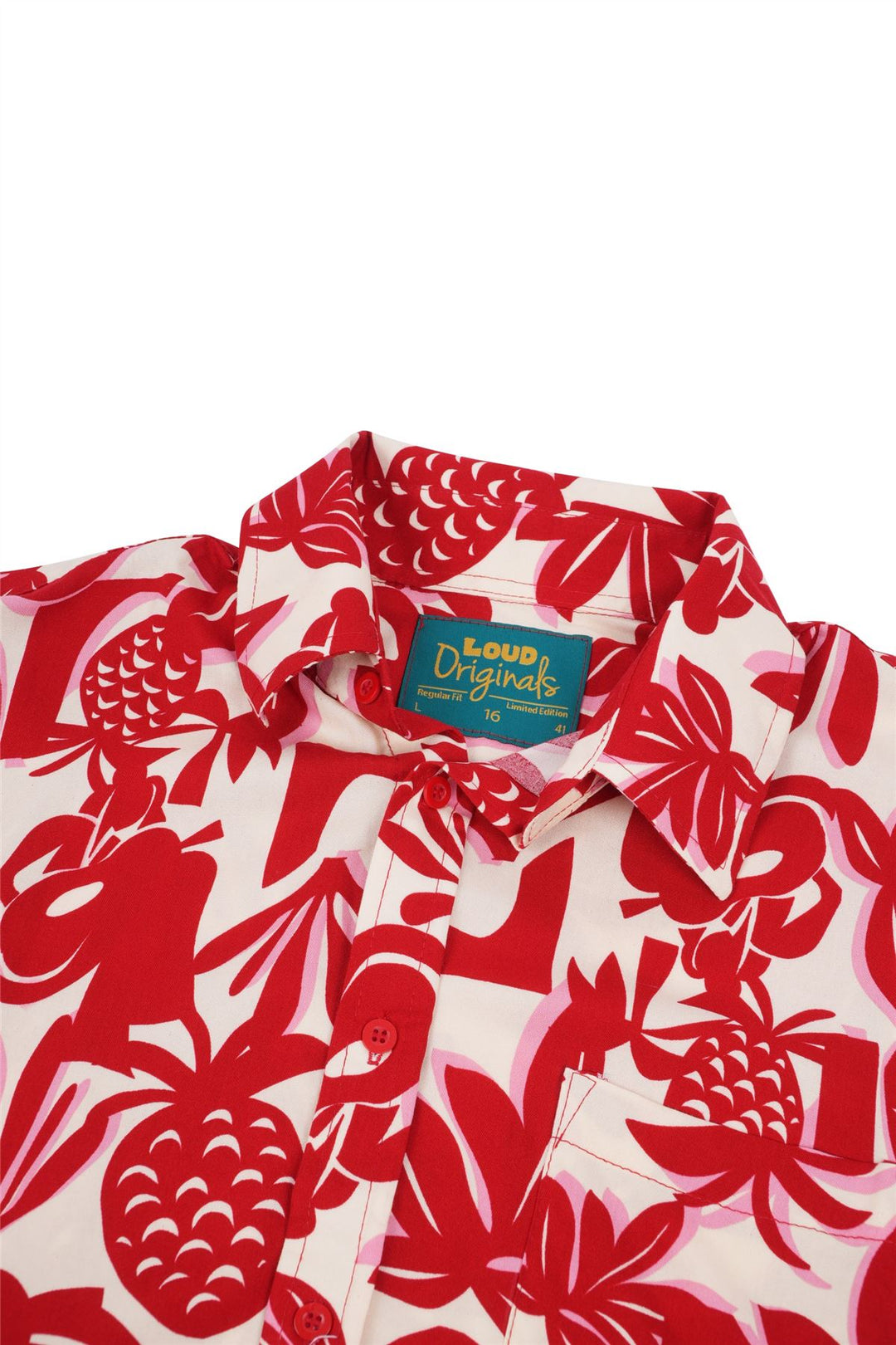 Regular Fit Short Sleeve Shirt - Tropical Grove