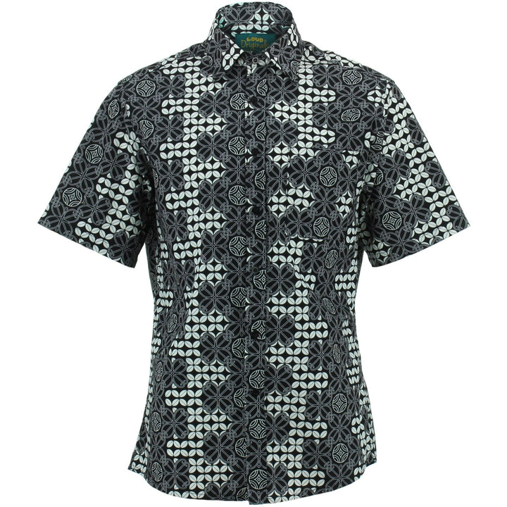 Regular Fit Short Sleeve Shirt - Double Fret