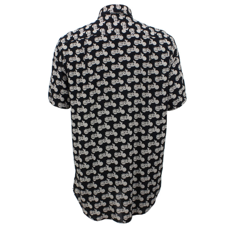 Regular Fit Short Sleeve Shirt - Motorcycles