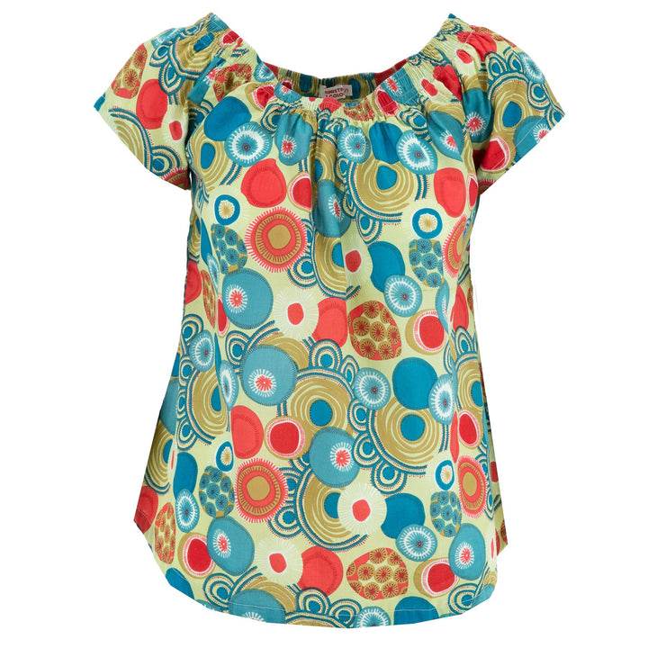 Off The Shoulder Summer Top - Magic Garden