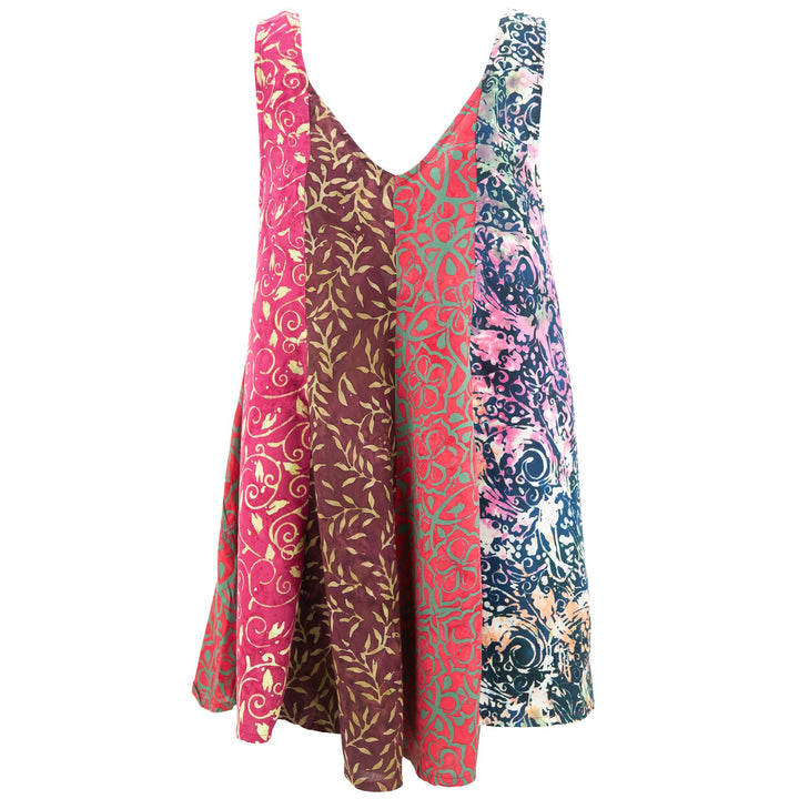 Floaty Dolly Dress - Fossil Forest Red