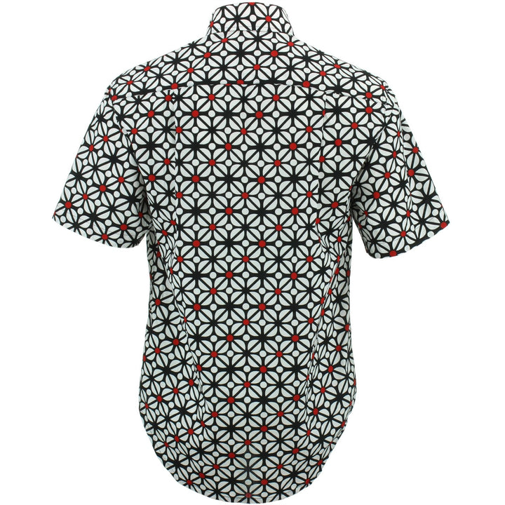 Regular Fit Short Sleeve Shirt - Red Dot Fret