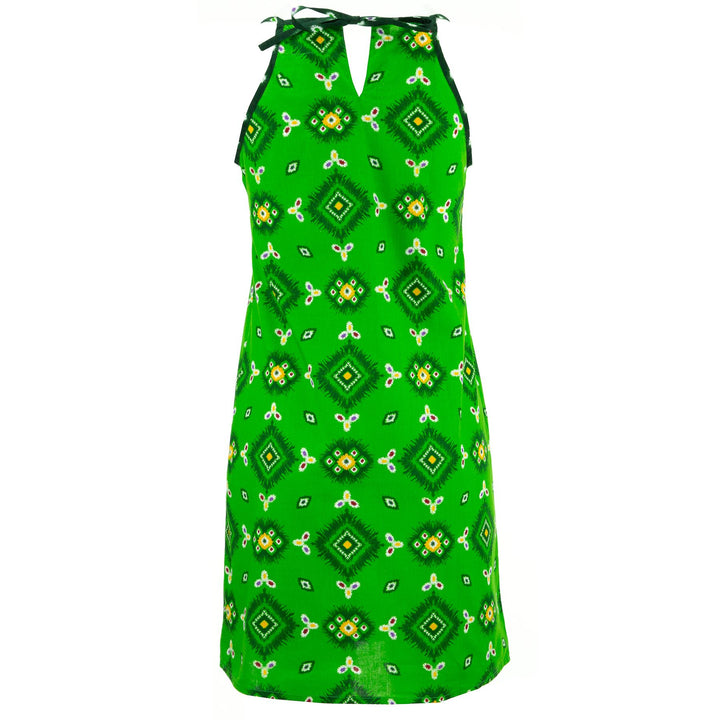 Strappy Dress - Green Explosion