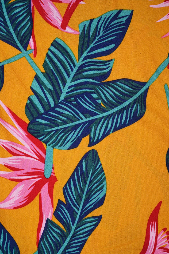 Regular Fit Short Sleeve Shirt - Tropical Paradise