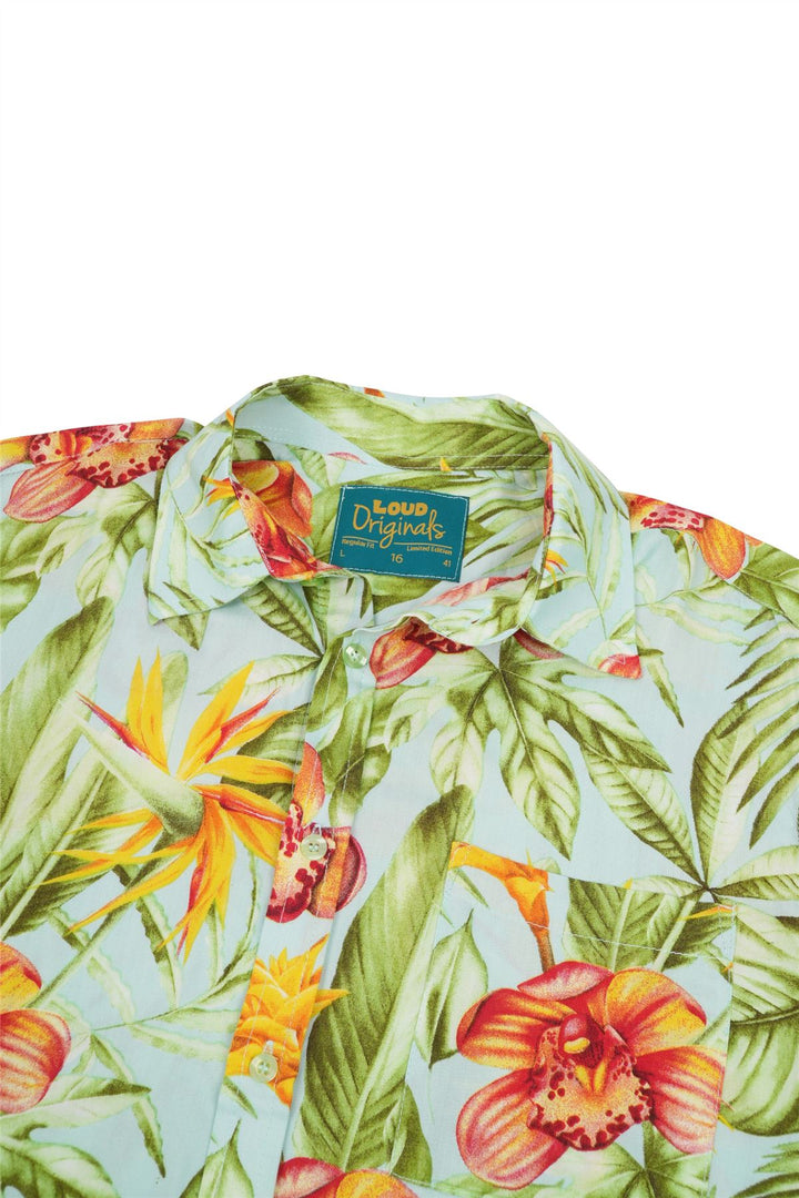 Regular Fit Short Sleeve Shirt - Tropic Solstice