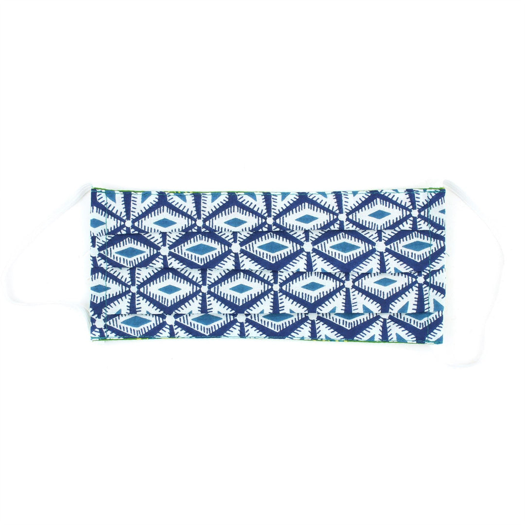 Handmade Pleated Cotton Face Mask - Pack of 5