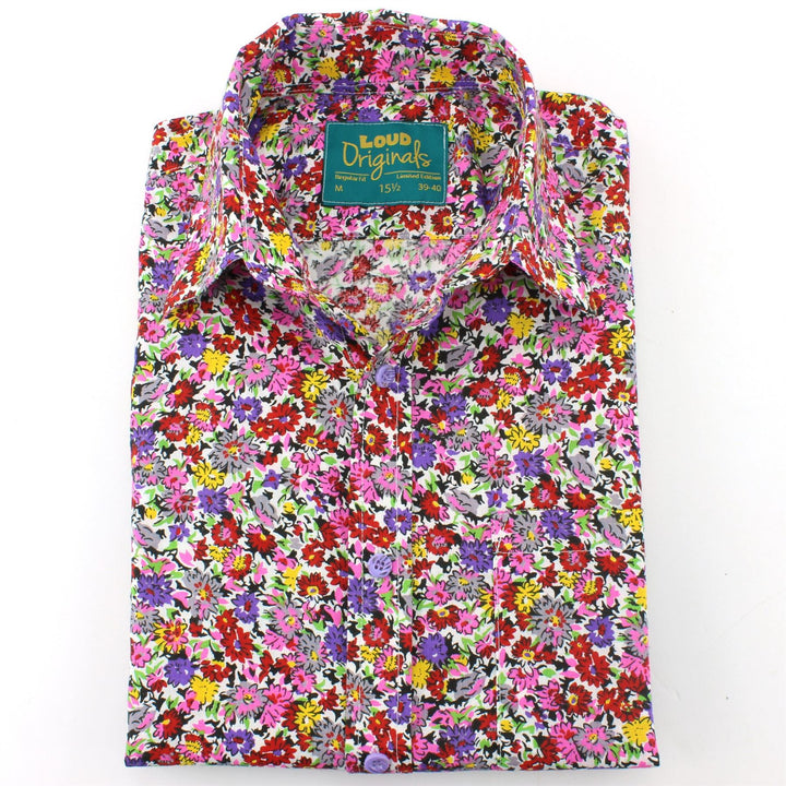 Regular Fit Short Sleeve Shirt - Ditzy Floral
