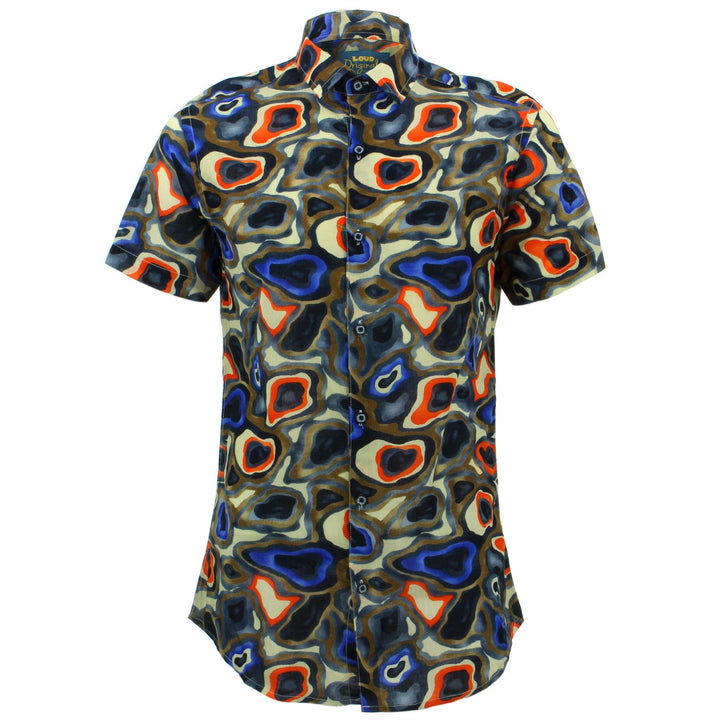 Tailored Fit Short Sleeve Shirt - Rave Camouflage