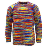 Hand Knitted Wool Jumper - SD Rainbow