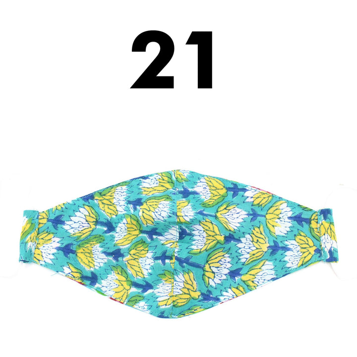 Reversable Lightweight 100% Cotton Face-Mask