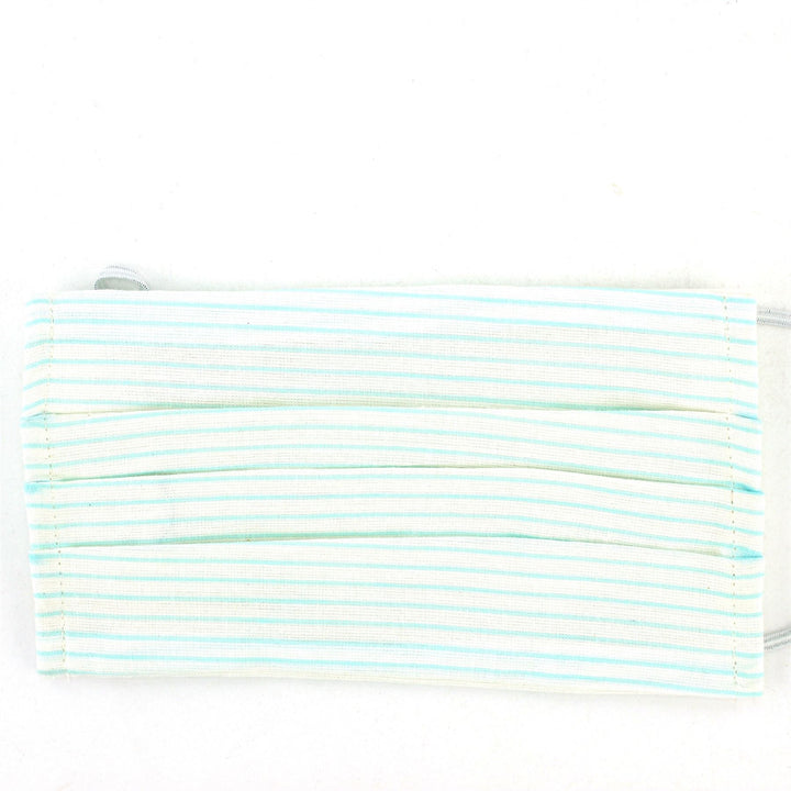 100% Cotton Handmade Pleated Face-Mask