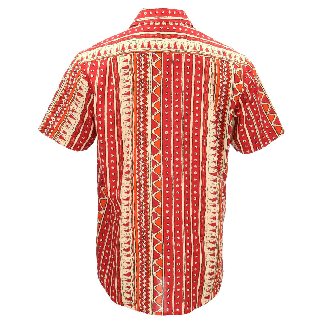 Regular Fit Short Sleeve Shirt - Desert Totem