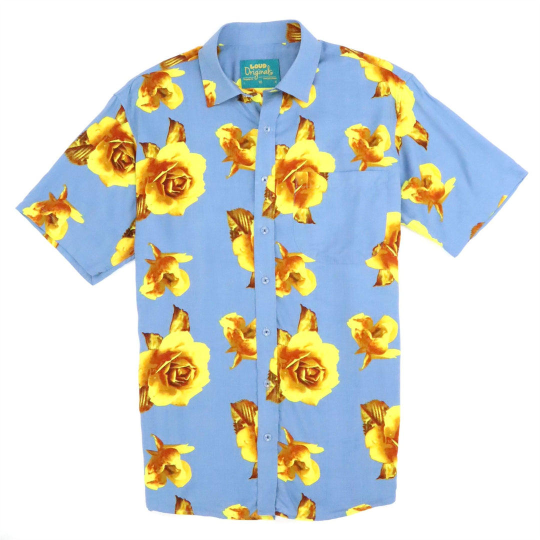 Regular Fit Short Sleeve Shirt - Golden Petal