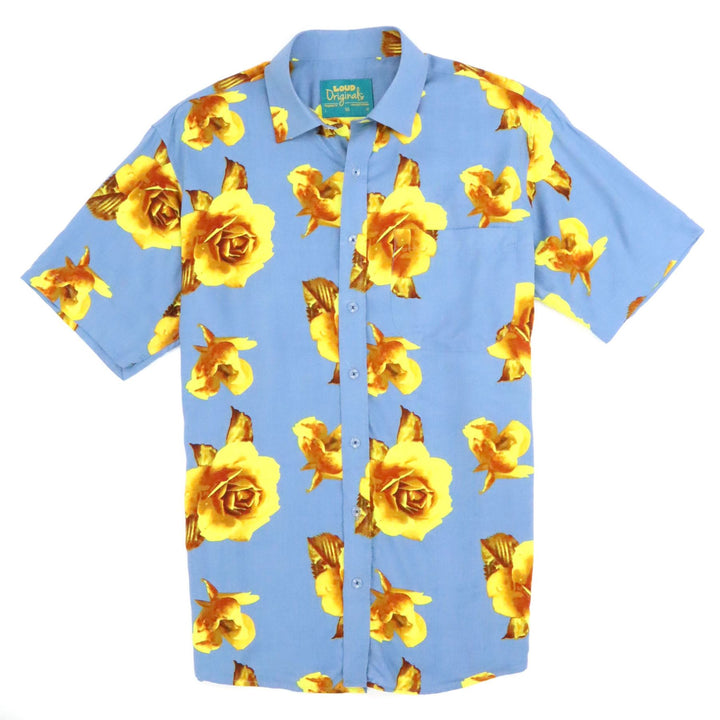 Regular Fit Short Sleeve Shirt - Golden Petal