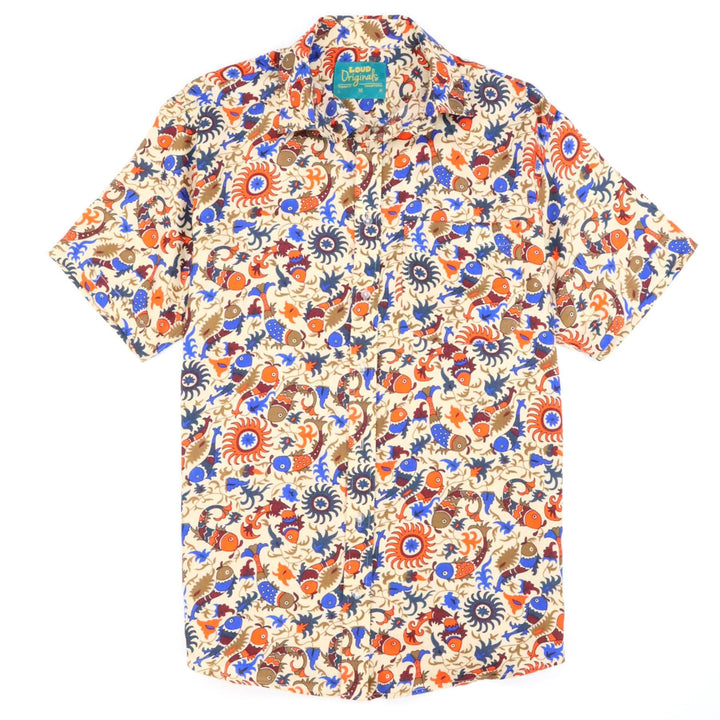 Regular Fit Short Sleeve Shirt - Koi Dream