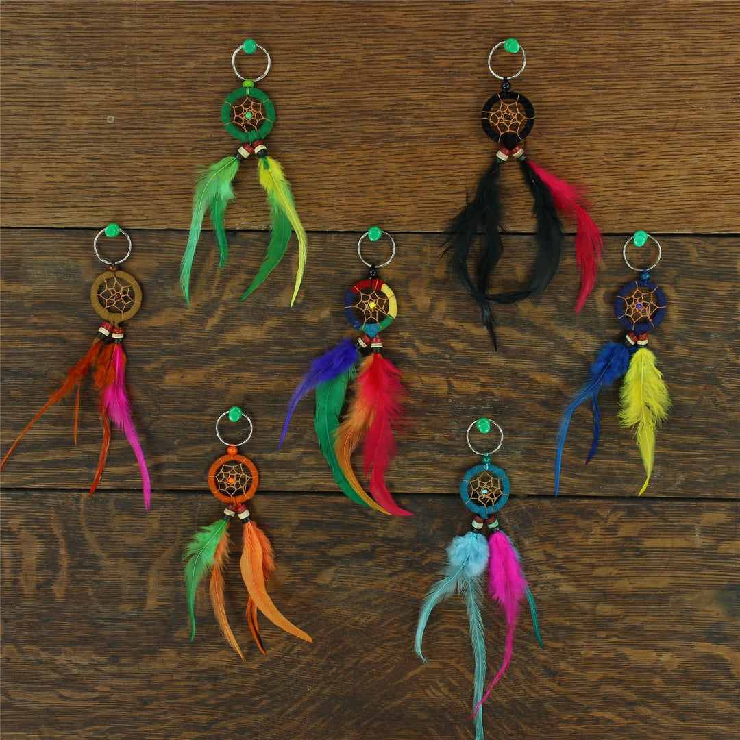 Dreamcatcher - Spiral 3.5cm Green