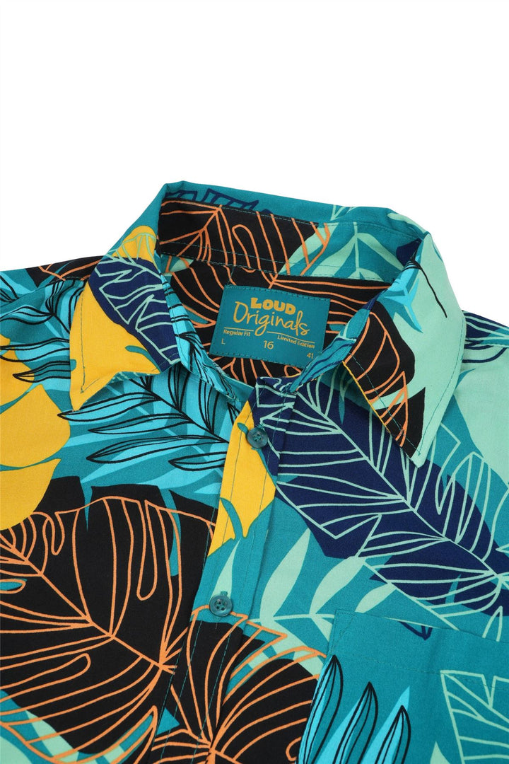 Regular Fit Long Sleeve Shirt - Island Breeze