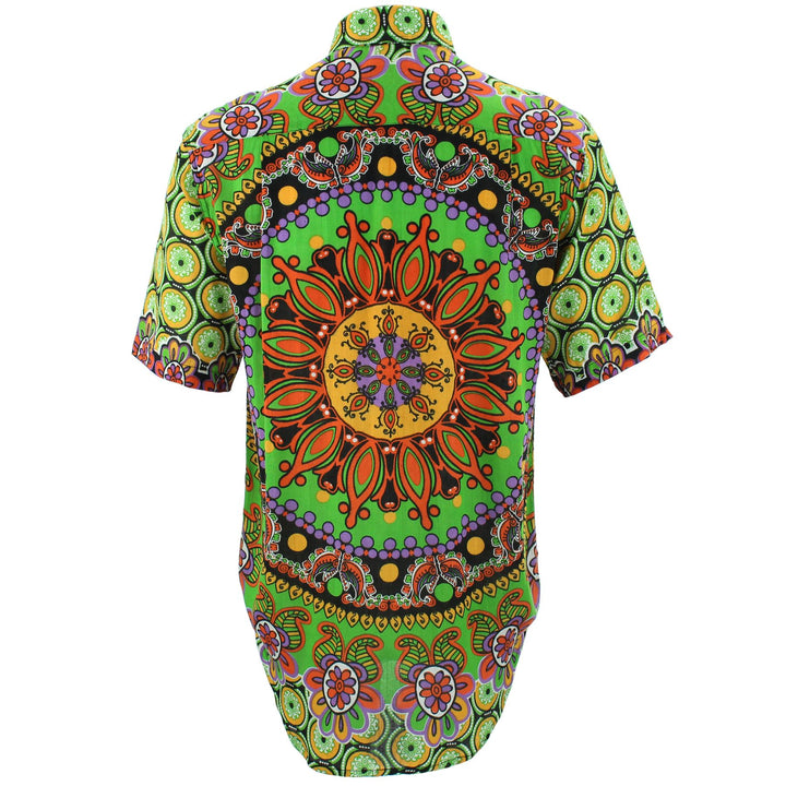 Regular Fit Short Sleeve Shirt - Carnival Mandala
