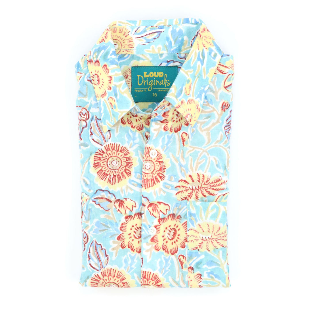 Regular Fit Short Sleeve Shirt - Vintage Sundaze