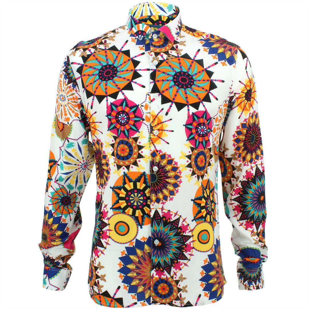 Slim Fit Long Sleeve Shirt - Carnival Suzani