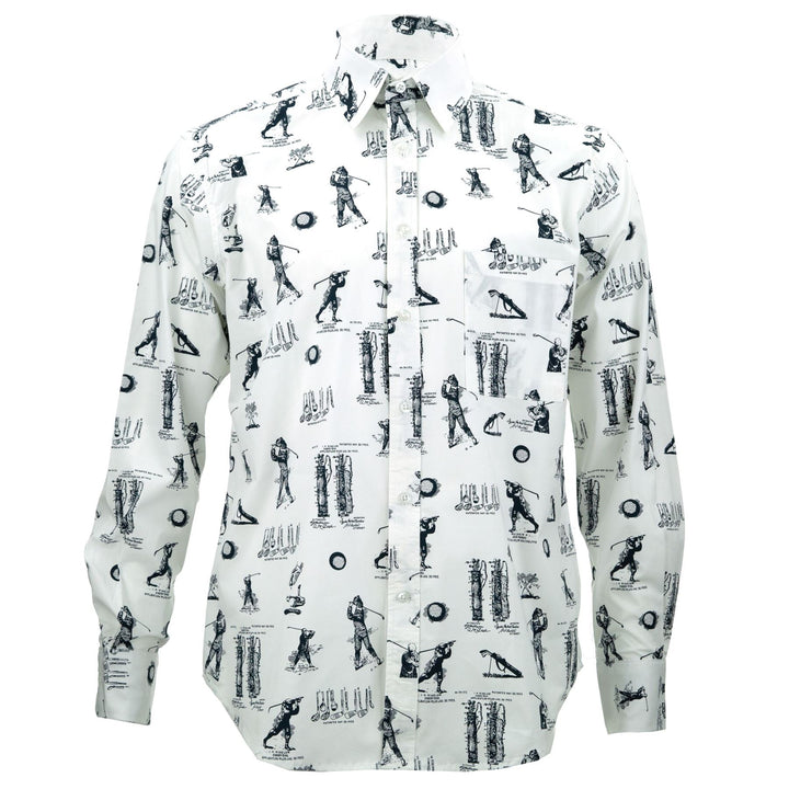 Regular Fit Long Sleeve Shirt - The Golfer