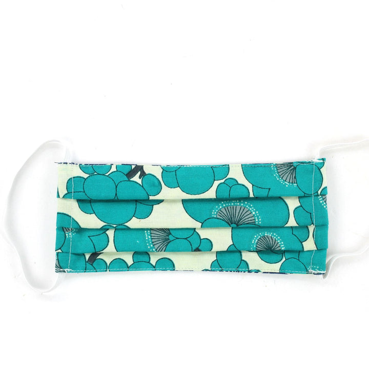 100% Cotton Handmade Pleated Face-Mask