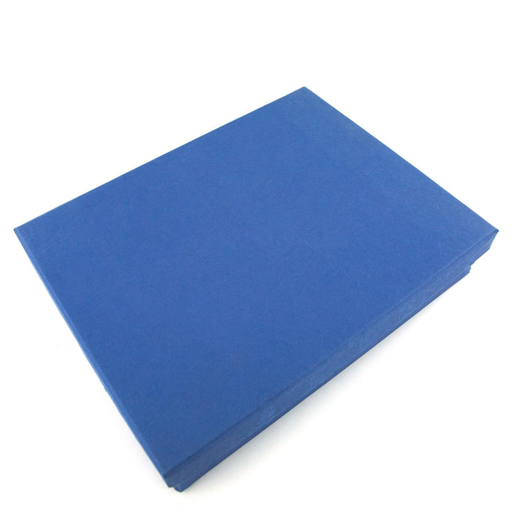 Handmade Luxury A4 Deep Presentation Shirt & Gift Box - Cobalt