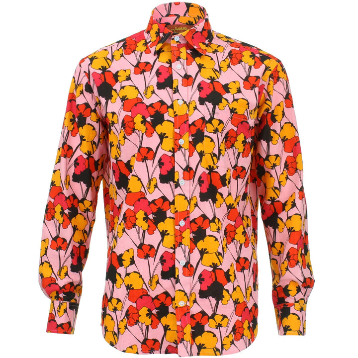 Regular Fit Long Sleeve Shirt - Floral