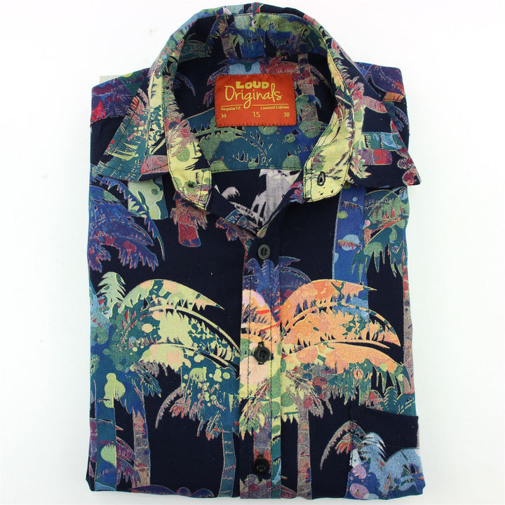 Regular Fit Short Sleeve Shirt - Beach Rave
