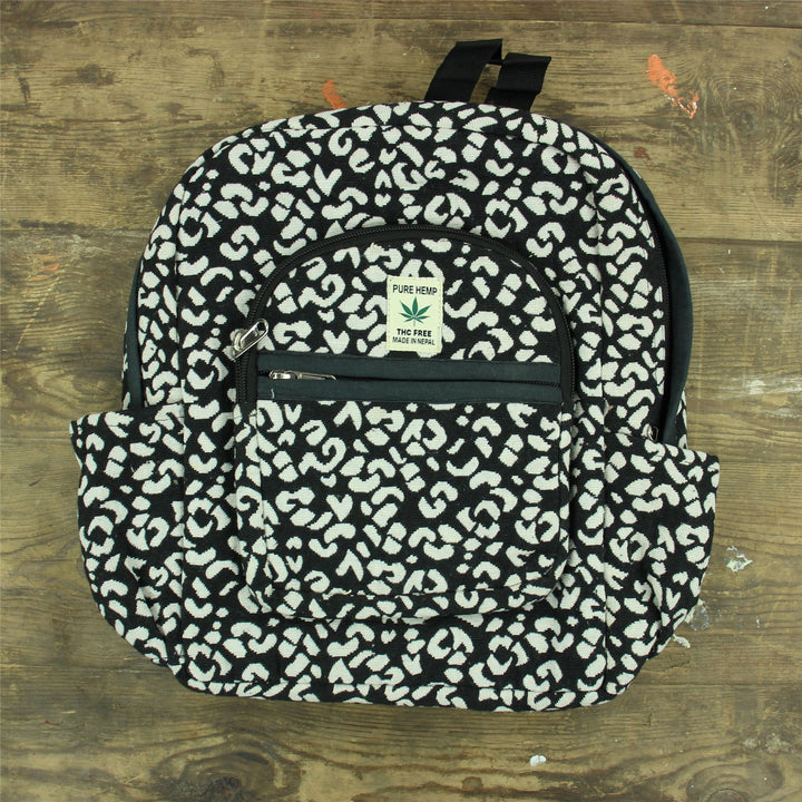 Himalayan Hemp Backpack - Black Beans