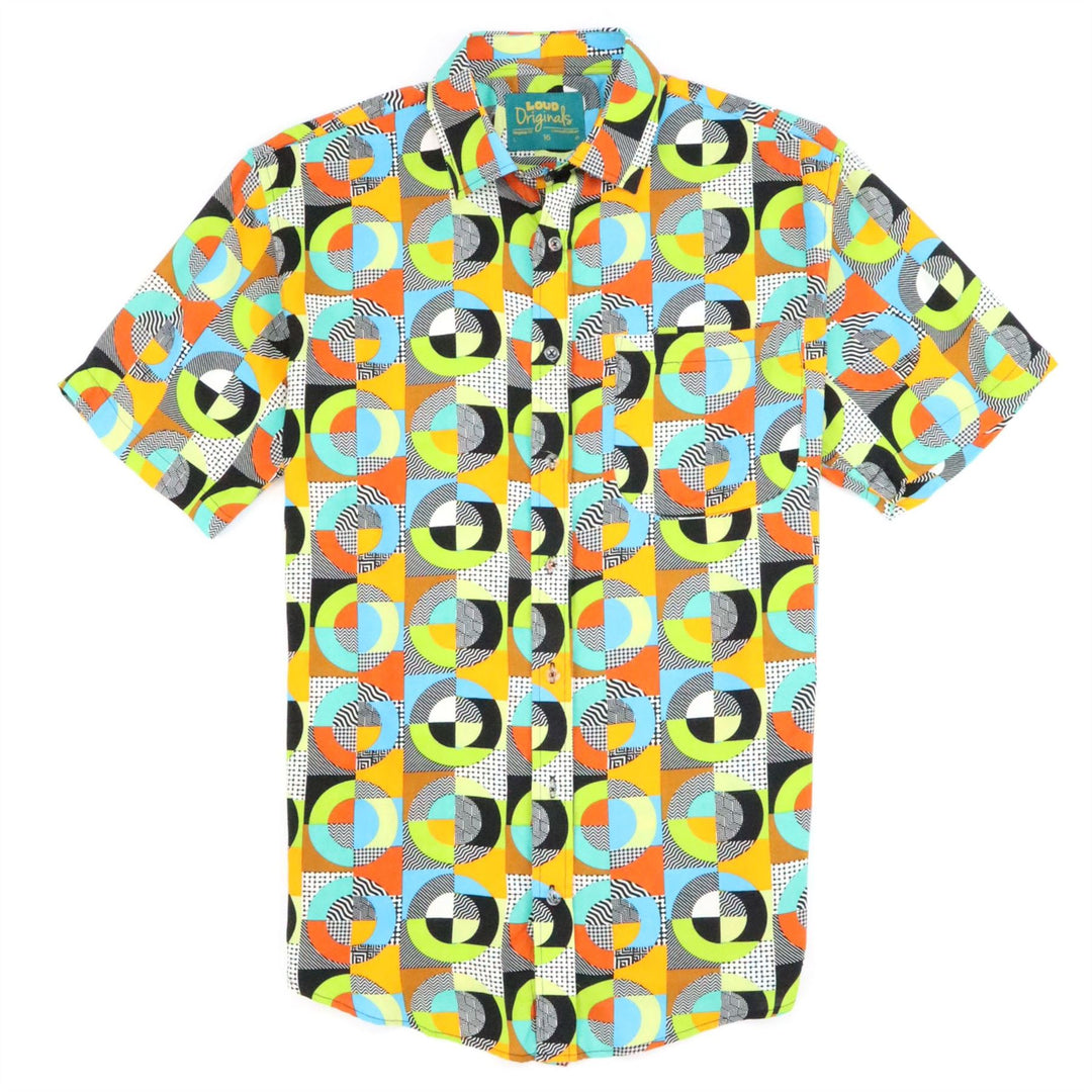 Regular Fit Short Sleeve Shirt - Pop Circles