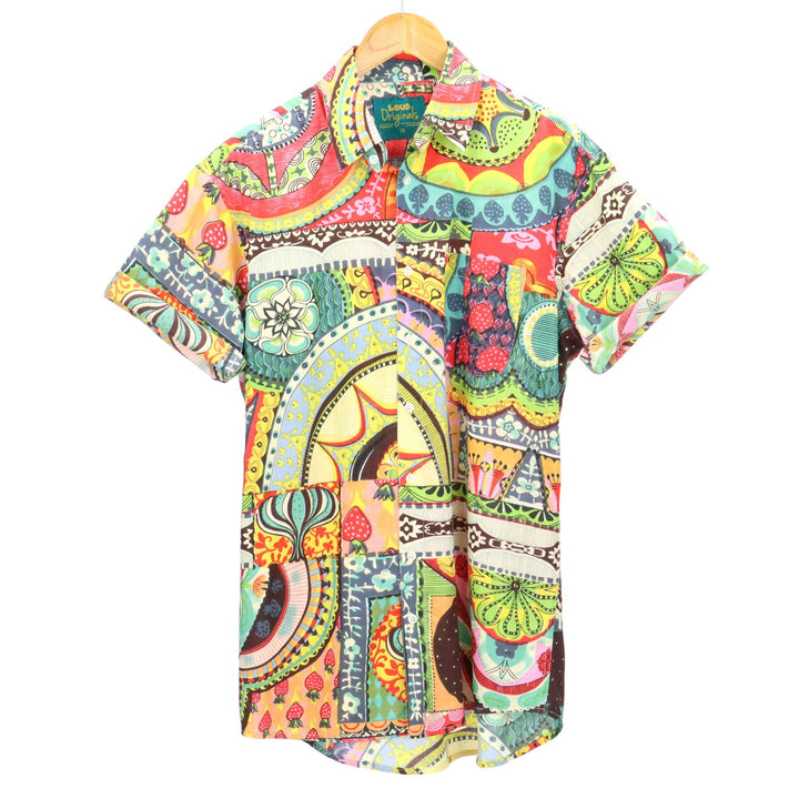 Regular Fit Short Sleeve Shirt - Carnival Mosaic