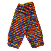 Hand Knitted Wool Leg Warmers - SD Rainbow