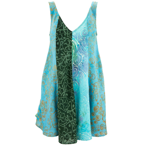 Floaty Dolly Dress - Fossil Forest Blue