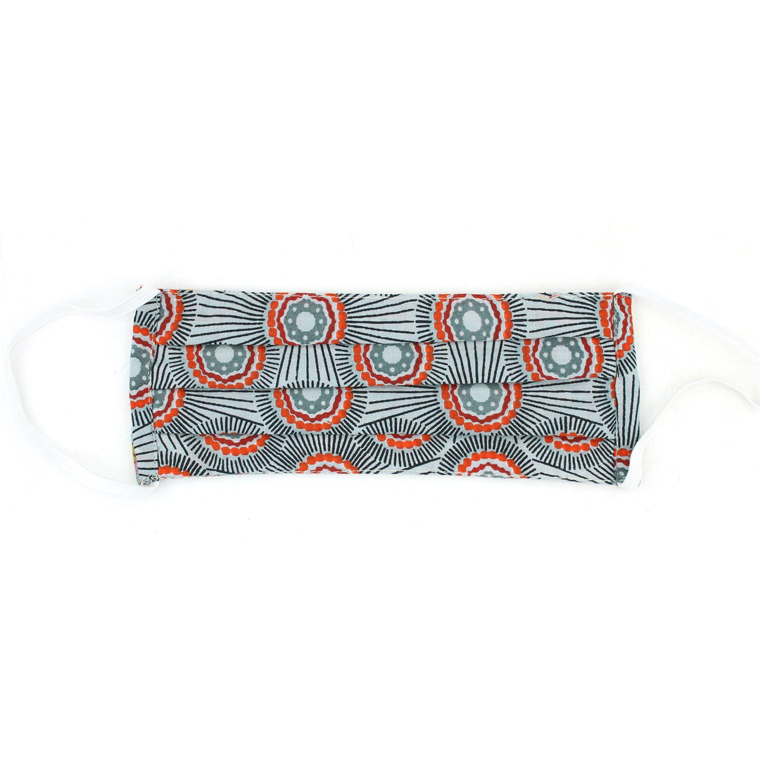 Handmade Pleated Cotton Face Mask - Pack of 5