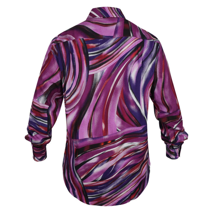 Regular Fit Long Sleeve Shirt - Purple Wave