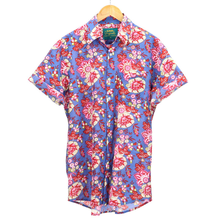 Regular Fit Short Sleeve Shirt - Berry Blossom Breeze
